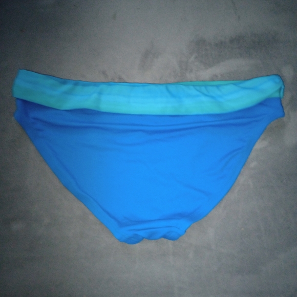 Blue & Green Swimsuit Bottom - Picture 2 of 4